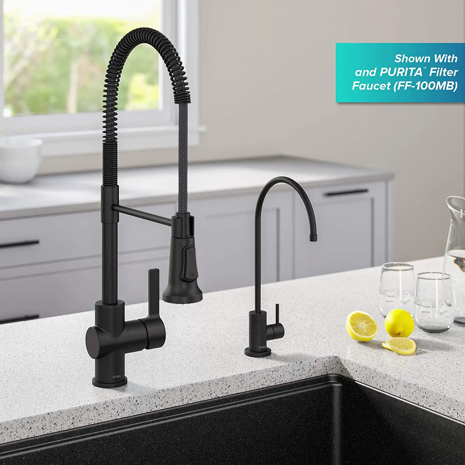 Kraus Kpf-1691 Britt Single Handle Kitchen Faucet Installation Guide