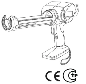 RYOBI CCG 1801 18V ONE Cordless Caulking Gun Bare Tool