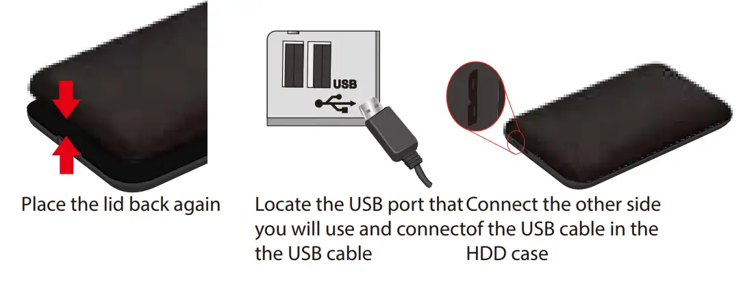 ENIYOU 252U3 2 5 Inch USB 3 0 Sata Hard Drive External Enclosure - figure 2