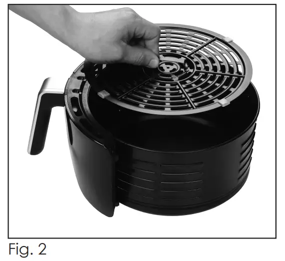 mistral MDF015 3 n5 Litre Air Fryer - figure 3