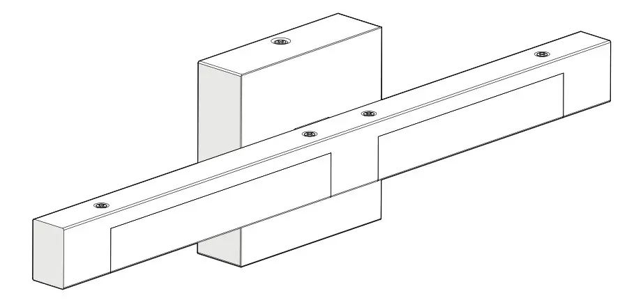 artika 14VAN-TI-CR Tivoli Wall Mounted 14 Vanity Light