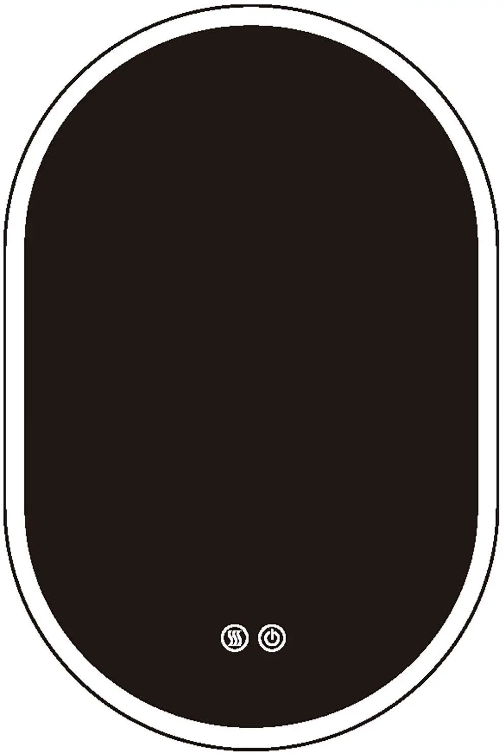 GETPRO B08L6CQDRJ LED Bathroom Mirror