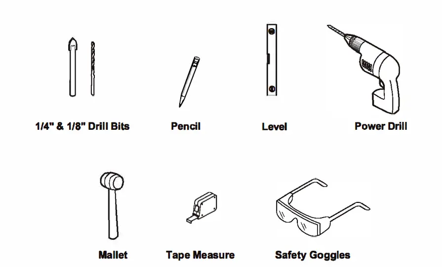 TOOLS REQUIED