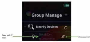 App Connect to LED Strip