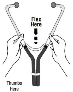 ADC Adscope Sprague Rappaport Stethscope - Spring Tension