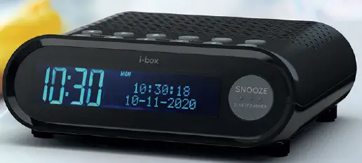 i-box 79260PI Sunrise Alarm Clock with DAB Radio