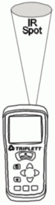 TRIPLETT AM320 InfraRed Thermometer - InfraRed