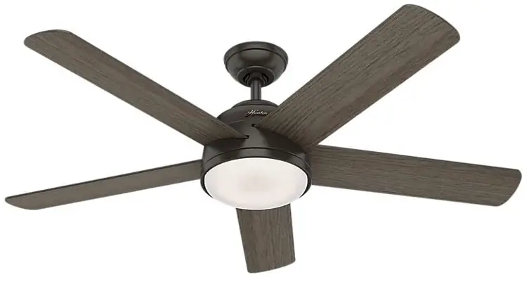 Hunter 59481 Romulus Indoor Low Profile Wi Fi Ceiling Fan-