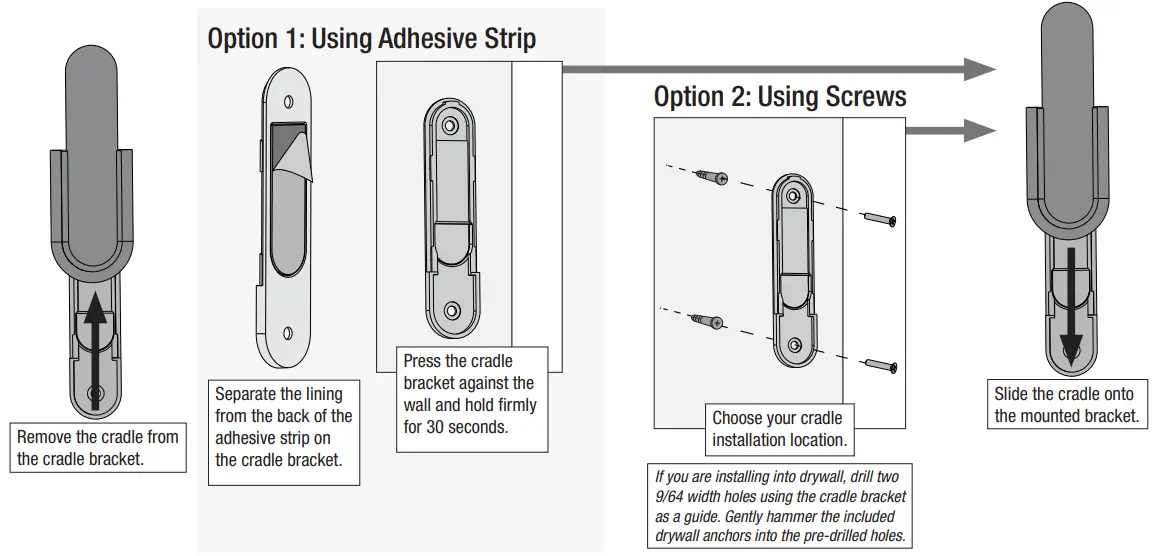 Hunter 59481 Romulus Indoor Low Profile Wi Fi Ceiling Fan-Control Cradle