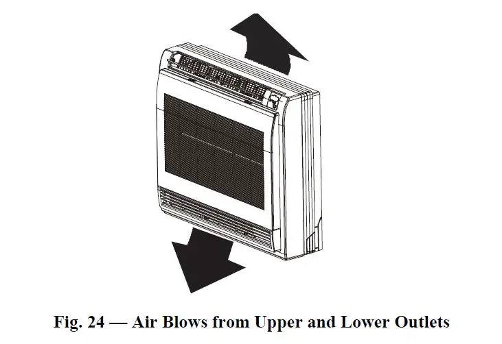Carrier 40MBFQ Floor Console Ductless System-19