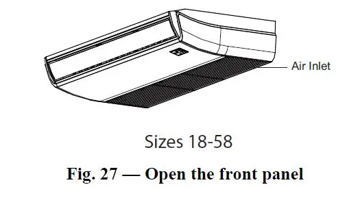 Carrier 40MBFQ Floor Console Ductless System-22