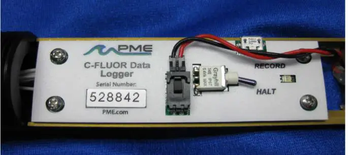AQUALAB C-FLUOR Data Logger- Connections and Controls