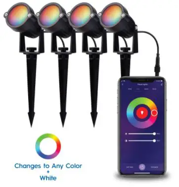 SMART POINT SPSFLOODLTS Smart Outdoor Flood Lights