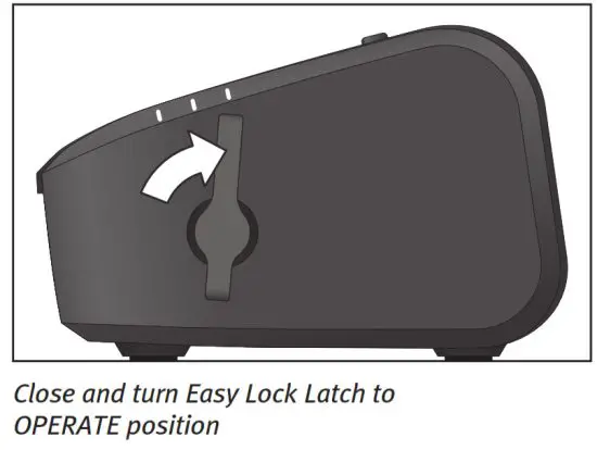 FoodSaver FM2000 Vacuum Sealing System - OPERATE position