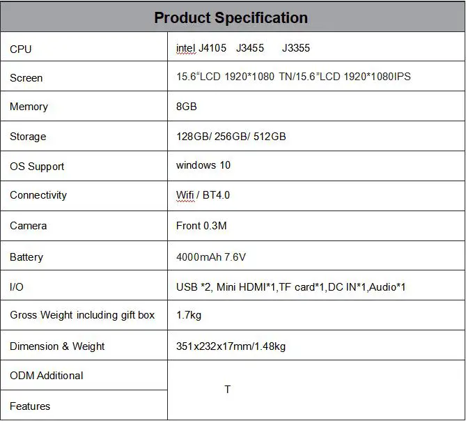 Shenzhen Jieshuo Electronic Commerce PRO-A Laptop fig2