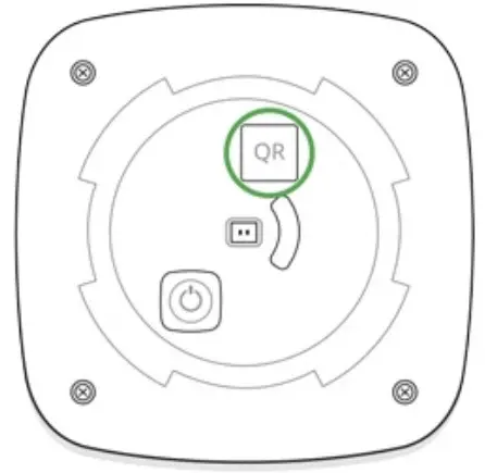 AJAX HomeSiren Wireless Home Siren with capacity up to 105 dB - Device