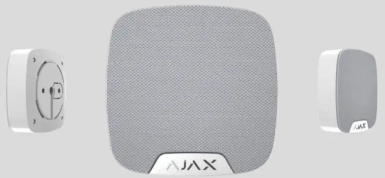 AJAX HomeSiren Wireless Home Siren with capacity up to 105 dB