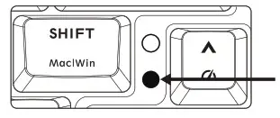 COOLER MASTER CK721 Wireless RGB Mechanical Gaming Keyboard- Low Battery