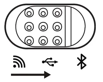 COOLER MASTER CK721 Wireless RGB Mechanical Gaming Keyboard- WIRED MODE