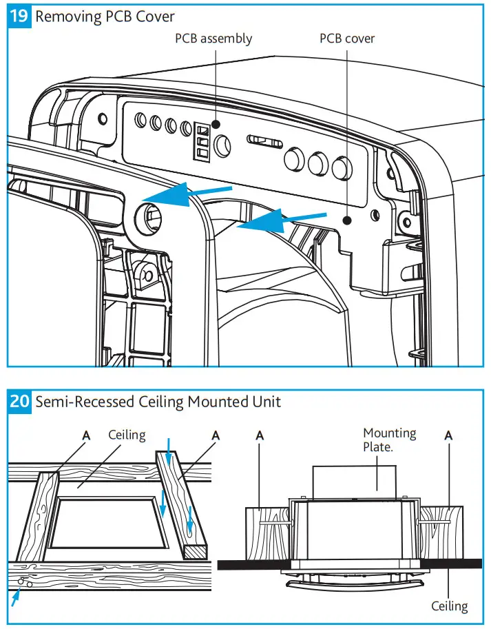 nuaire CYFAN 230V Flush Mounted Domestic Continuous Extract Fans-fig16