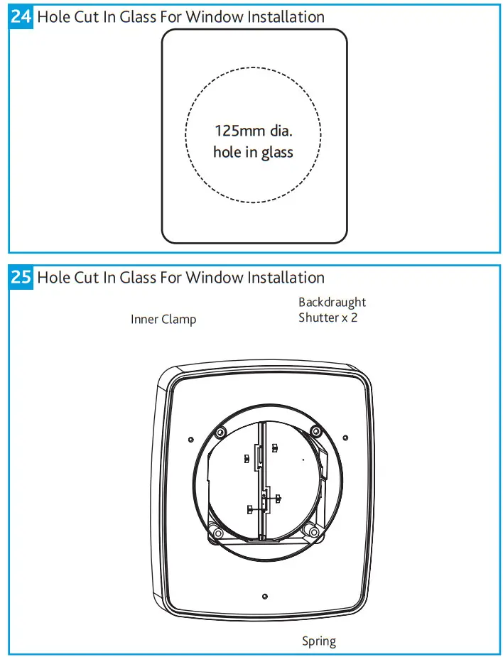 nuaire CYFAN 230V Flush Mounted Domestic Continuous Extract Fans-fig20