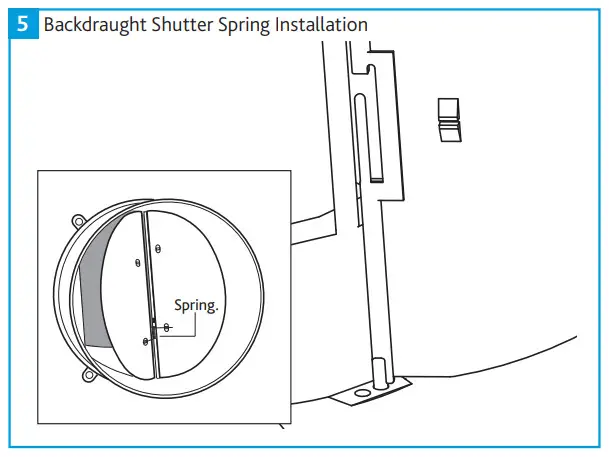 nuaire CYFAN 230V Flush Mounted Domestic Continuous Extract Fans-fig5