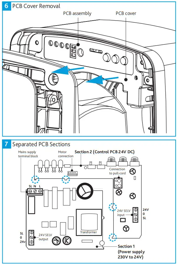 nuaire CYFAN 230V Flush Mounted Domestic Continuous Extract Fans-fig6