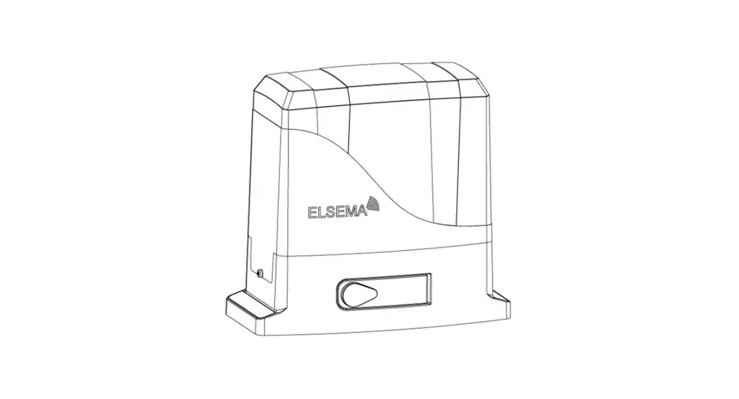 Elsema Is1500 High Speed Sliding Gate Opener User Manual Elsema Is1500 High Speed Sliding Gate Opener User Manual
