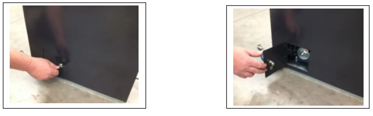 ELSEMA iS1500LV High Speed Sliding Gate Opener with Battery Back Up - door lock