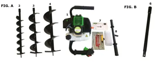 ZIPPER ZI ELB70 Earth Auger - fig3