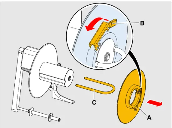 NOVEXX Rewinder XLP 51x Label Printer - Procedure 1