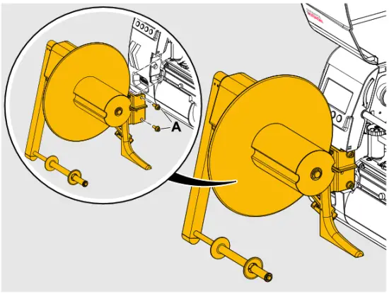 NOVEXX Rewinder XLP 51x Label Printer - Procedure 2
