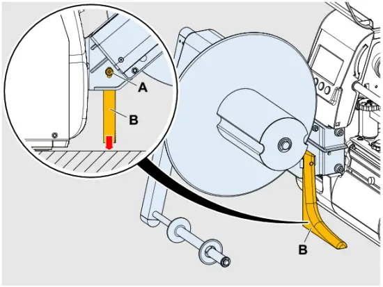 NOVEXX Rewinder XLP 51x Label Printer - Procedure 3
