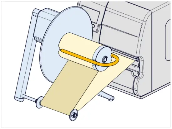 NOVEXX Rewinder XLP 51x Label Printer - Procedure1