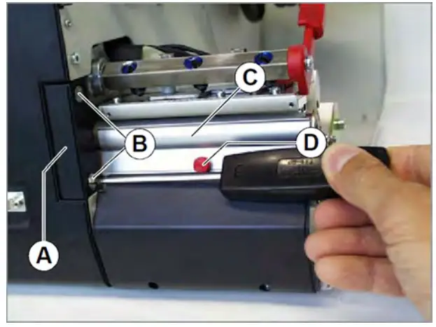 NOVEXX SOLUTIONS A8215 Cutter 2000 Barcode Printer -fig3