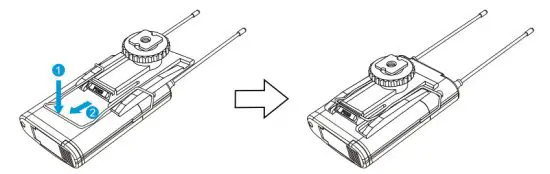 Relacart CR 2 UHF Wireless Microphone System - figure 7