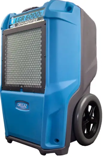 DRI-EAZ DR8241 LGR 6000Li Portable Commercial Dehumidifier with Pump-Product