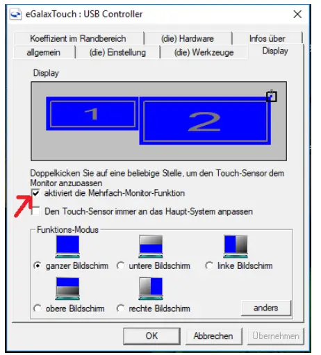 JOY-It -Touchscreen Display multiple monitor function