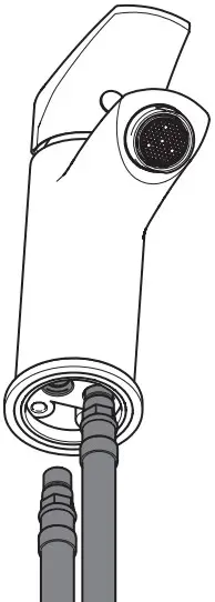 BRISTAN D7 Blitz Chrome Finish Basin Mixer Tap with Clicker Waste - Installation 1