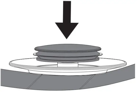 BRISTAN D7 Blitz Chrome Finish Basin Mixer Tap with Clicker Waste - Installation 6