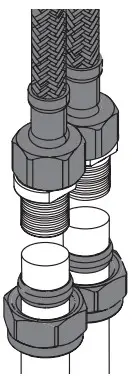 BRISTAN D7 Blitz Chrome Finish Basin Mixer Tap with Clicker Waste - Installation 7