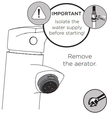 BRISTAN D7 Blitz Chrome Finish Basin Mixer Tap with Clicker Waste - Maintenance 1