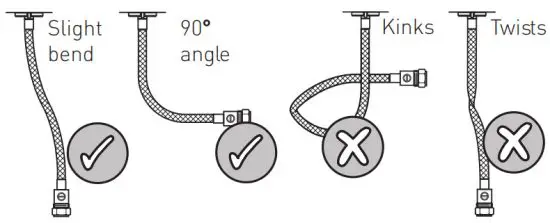 BRISTAN D7 Blitz Chrome Finish Basin Mixer Tap with Clicker Waste - Prior to Installation