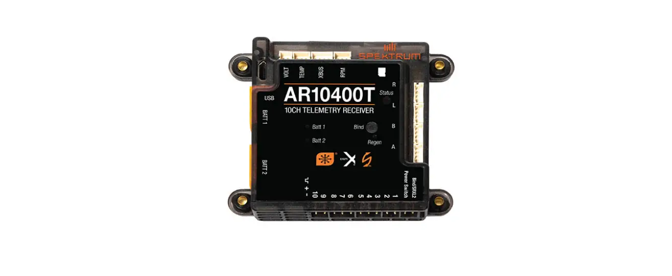 Spektrum Ar10400t 10-channel Powersafe Telemetry Receiver User Guide Spektrum Ar10400t 10-channel Powersafe Telemetry Receiver User Guide