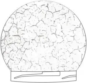 JOHN LEWIS Outdoor Crackle Glass Colour Changing Solar Stakes Part A