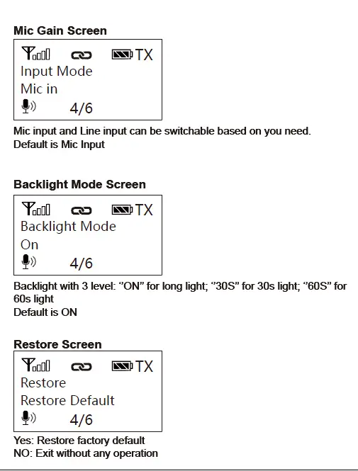 CKMOVA -Vocal -X 2.4G Dual -Channel- Wireless -Microphone -FIG 6