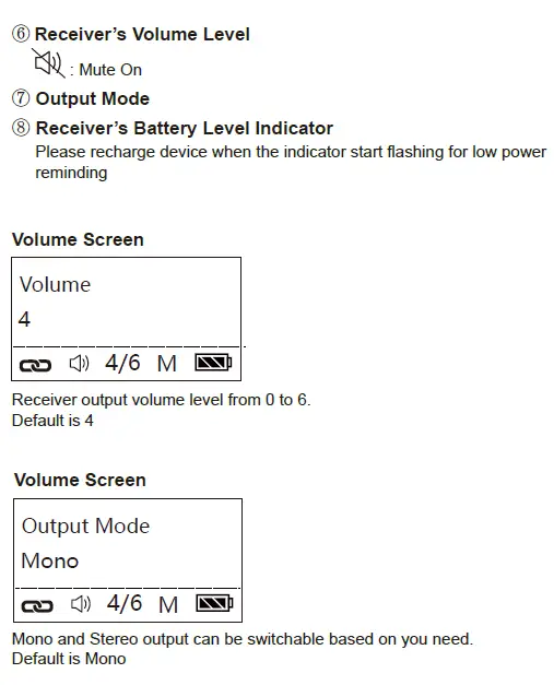 CKMOVA -Vocal -X 2.4G Dual -Channel- Wireless -Microphone -FIG 8