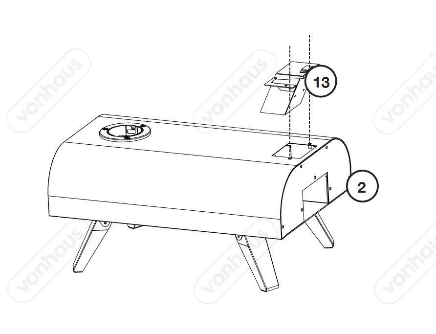 VonHaus-2500553-Tabletop-Pizza-Oven-FIG-6