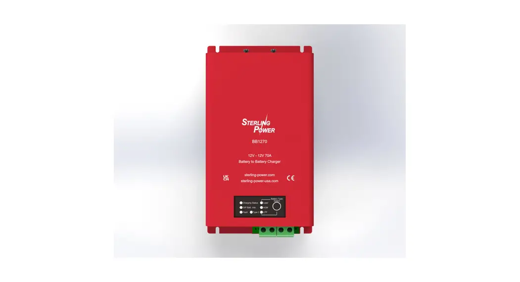 Sterling Power Bb12120 12v To 12v 120a Battery To Battery Charger Handbook User Manual Sterling Power Bb12120 12v To 12v 120a Battery To Battery Charger Handbook User Manual