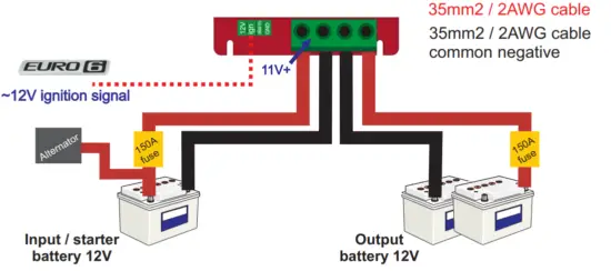 STERLING POWER BB12120 12V to 12V 120A Battery to Battery Charger Handbook - fig24
